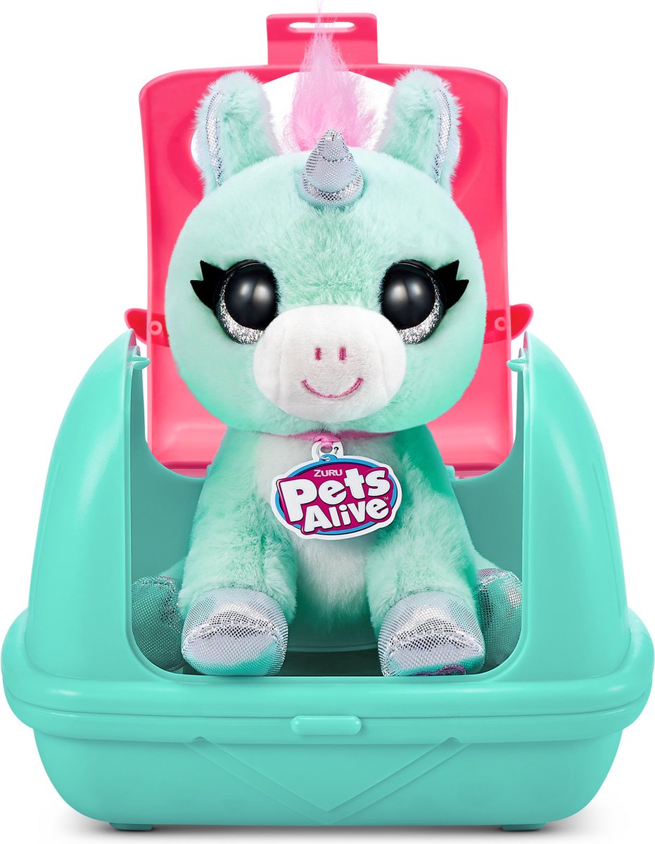 ZURU Pets Alive Stuffed Dog Toy - Pet Shop Surprise Slumber Party | Magi Jouets