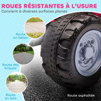 Quad Électrique Enfant 6V, Vitesse 2,8 km/h, Phares LED et Klaxon - Rose | Magi Jouets