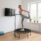Trampoline de Fitness Ø102x132 cm, Cordes Élastiques, Capacité 100 kg - Noir | Magi Jouets