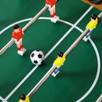 Babyfoot Pliable en Bois 18 Joueurs avec 2 Ballons et Tableau de Score, 69x37x70 cm | Magi Jouets