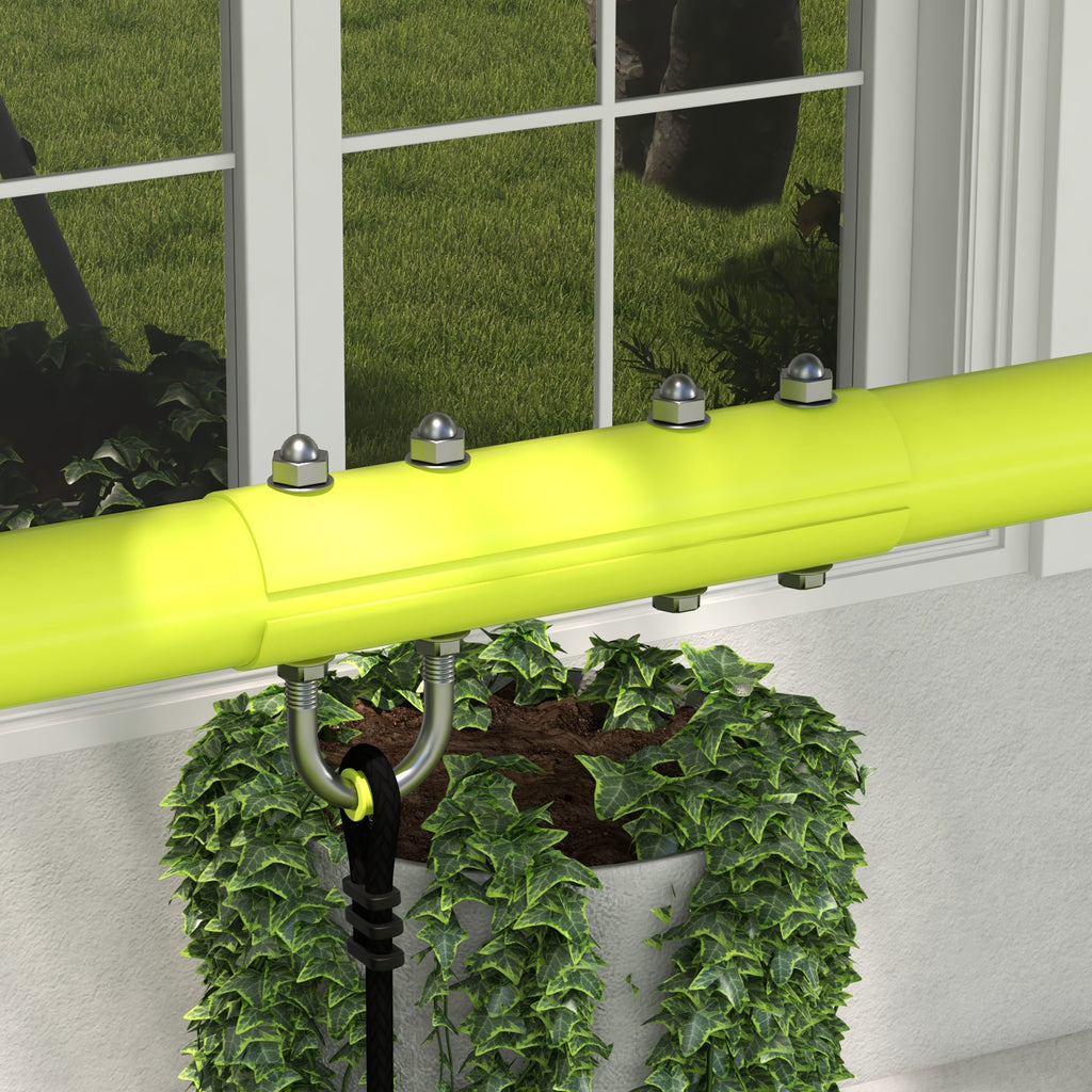 Portique Balançoire Enfant 3 en 1 avec Vis-à-Vis et Siège, Charge Max 225 kg - Vert | Magi Jouets