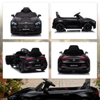 Voiture électrique enfants Mercedes AMG CLE 53 12V 2 moteurs télécommande parentale 2,4G 99 x 55 x 43 cm noir