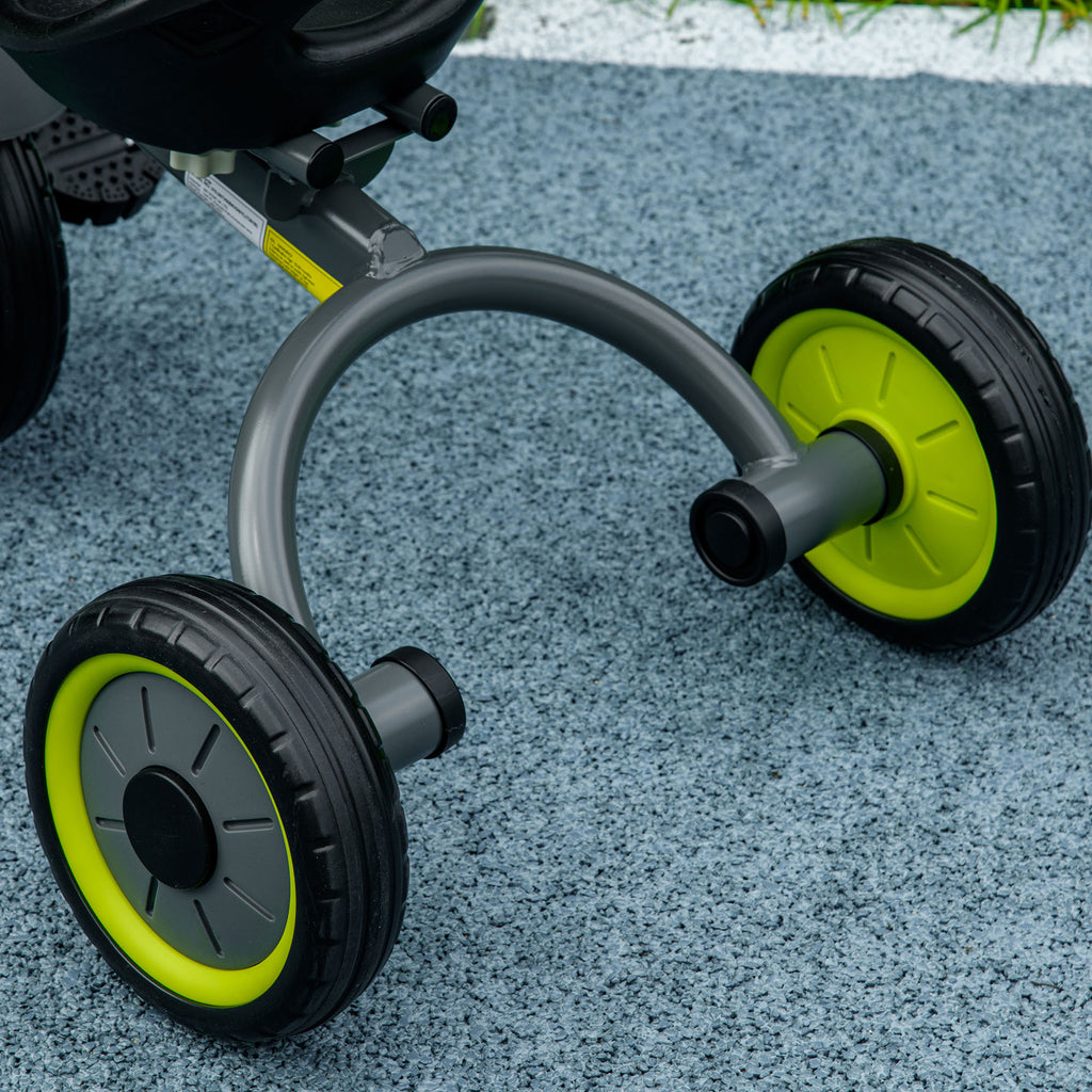 Tricycle Enfant avec Sonnette, Panier et Selle Réglable à Dossier, 2-5 Ans - Noir | Magi Jouets