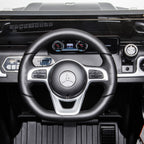 Voiture véhicule électrique enfant licence officielle Mercedes 12 V télécommande parentale, V. Max. 5 Km/h - noir