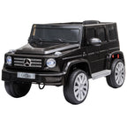 Voiture véhicule électrique enfant licence officielle Mercedes 12 V télécommande parentale, V. Max. 5 Km/h - noir