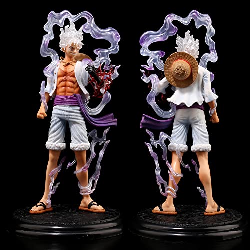 One Piece Figure - Mugiwara Luffy Sun God Nika Epic Pose, 10-Inch Collectible | Magi Jouets