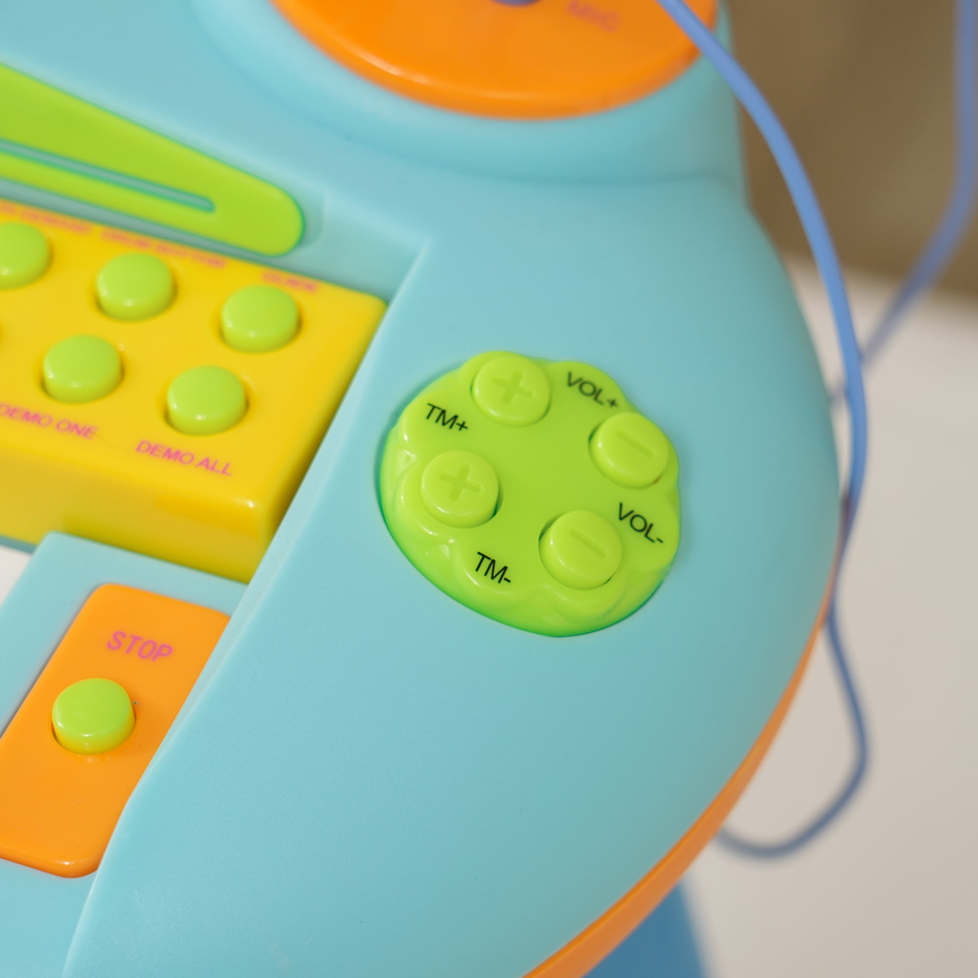 Piano enfant électronique 37 touches, avec micro, tabouret, lumière LED, fonction d'enregistrement et de relecture