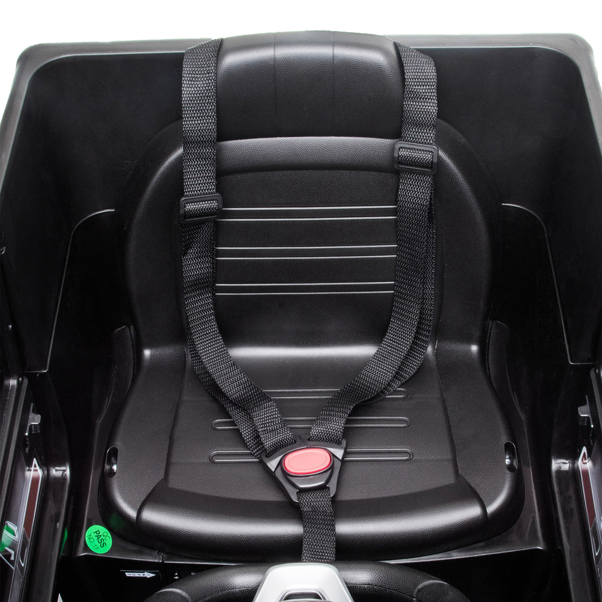 Voiture véhicule électrique enfant licence officielle Mercedes 12 V télécommande parentale, V. Max. 5 Km/h - noir