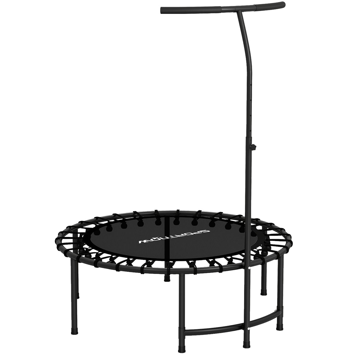 Trampoline de Fitness Ø102x132 cm, Cordes Élastiques, Capacité 100 kg - Noir | Magi Jouets